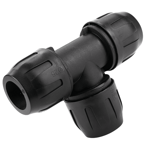 Aircom Equal Tee PA 20MM QLTEPA020 - FluidAirFittings