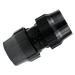 Aircom Equal Coupling Aluminium 20MM QLMAAL020 - FluidAirFittings