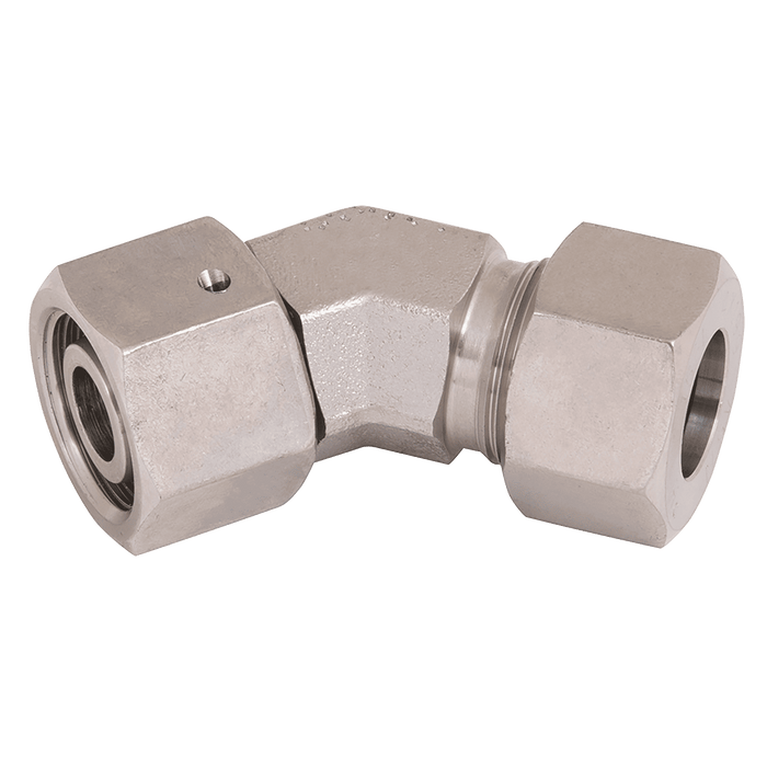PH Industrie 35MM X M45X2 45 Adjustable Male Elbow W/Viton EV-DKOL-35 - FluidAirFittings