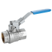 RuB Valves 1/2" Brass Lockable Valve BV84-12W - FluidAirFittings