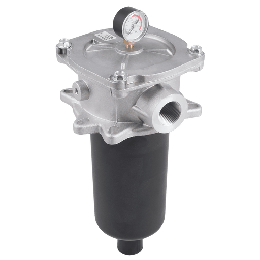 UFI Filters Hydraulics 1" BSP Female High Pressure Filter RA Series Filter FRA32B08BNFD32WX - FluidAirFittings