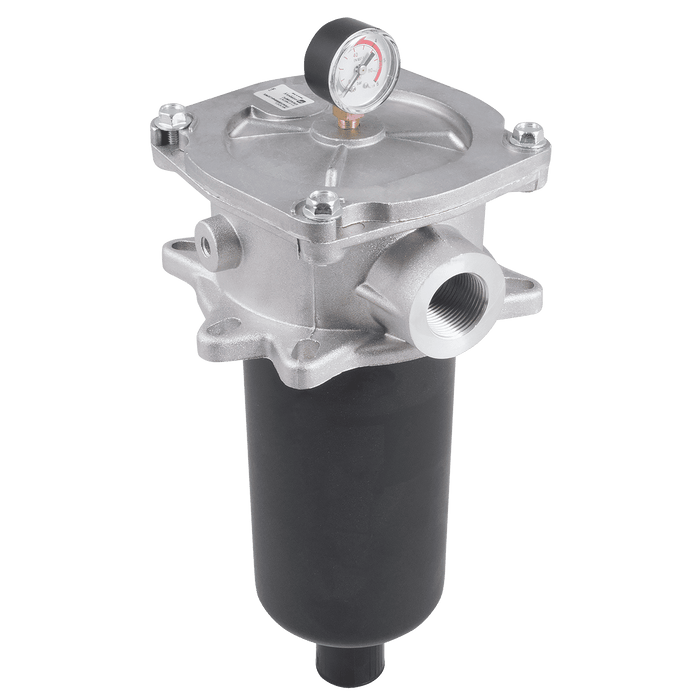 UFI Filters Hydraulics 1" BSP Female High Pressure Filter RA Series Filter FRA32B08BNFD32WX - FluidAirFittings