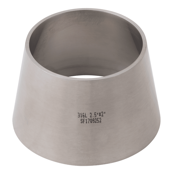 FT Pro 4" X 3" Eccentric Reducing Weld Ends BSL32-316-4X3 - FluidAirFittings