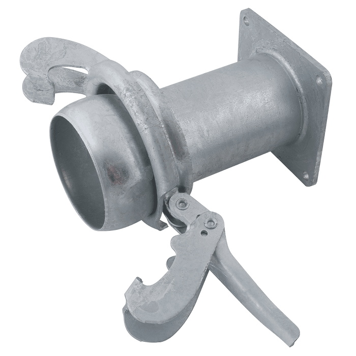 FT Pro - LLZD-MZLLM89 Lever Lock Male MZ Flange 3.5" - FluidAirFittings