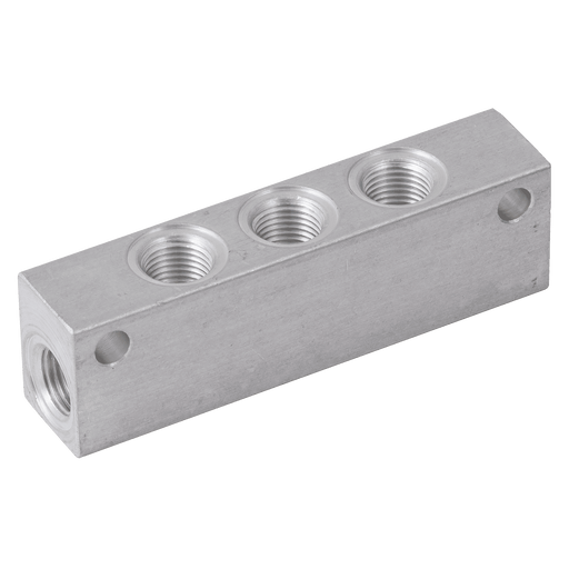 Bijur Delimon Junction 3 Way M10X1 in and Out 57X22X16 AJ138 - FluidAirFittings