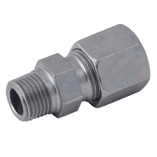 Conexa 12MM OD X 1/4 BSPT Male Stud (L) FT-GE12LR1/4K - FluidAirFittings