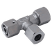 Conexa 28MM OD X M36X2 Swivel Run Tee (L) FT-EL 28 L - FluidAirFittings