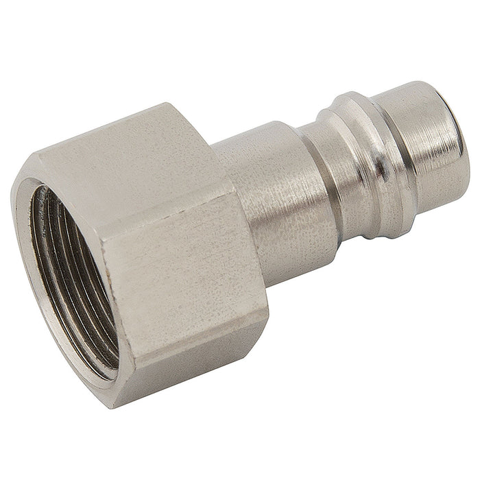 Parker Rectus 1/4" BSPP Female Plug Coupling Series 95KS 95SSIW13MXN - FluidAirFittings