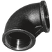 K-Line Connect 2.1/2X3/4 Female BSPT 90 Reducing Elbow Black K-MI90-212-34N - FluidAirFittings