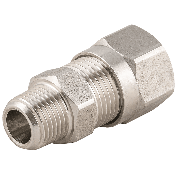 Aignep 1/4" BSPT Male X 6MM OD Male Stud 69480-6-1/4 - FluidAirFittings