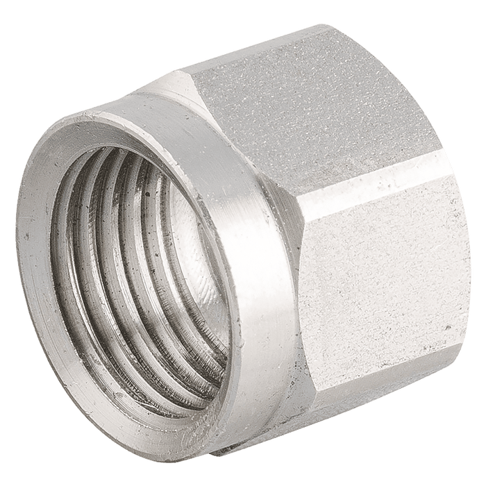 Aignep M8 X 1 Metric Male X 4MM OD Nut 69680-4 - FluidAirFittings