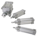 Parker CYL 80MM Bore - 100MM Stroke P1F-S080MS-0100 - FluidAirFittings