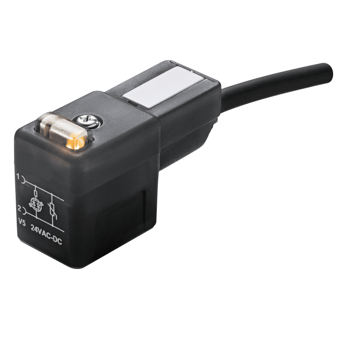 FT Pro - MB635V55PA05500 115V AC FORM B 22MM REC 5M LED+VDR - FluidAirFittings