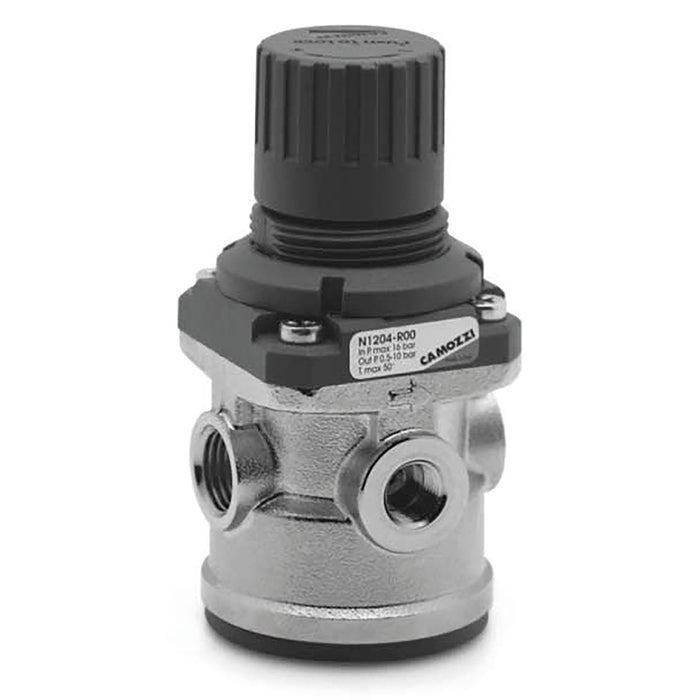Camozzi 1/4" Regulator BSP Female N1204-R00 - FluidAirFittings