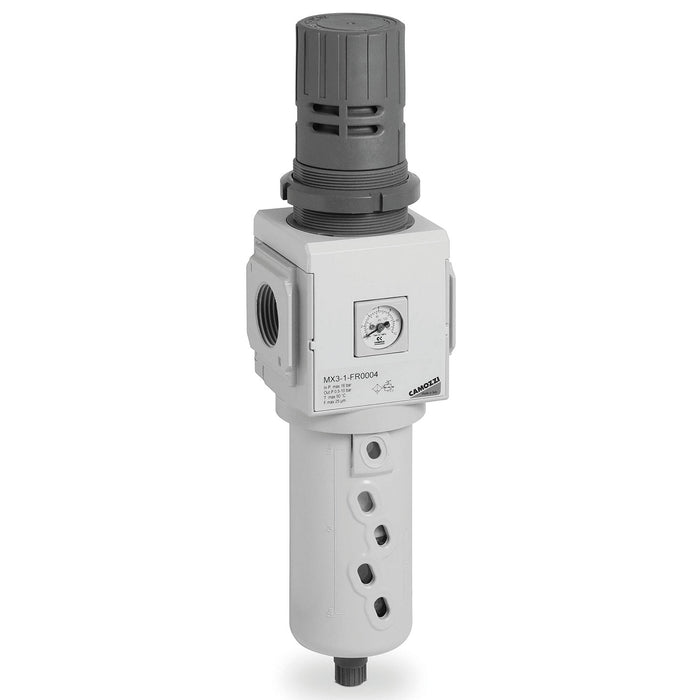 Camozzi 1" Reg BSPP Semi Auto MX3-1-FR0000 - FluidAirFittings