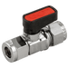 Aignep British Gas 12MM Equal Tube Ball Valve 6450-12 - FluidAirFittings