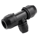 Aircom Reducing Tee PA 40MM to 25MM QLTRPA040025 - FluidAirFittings
