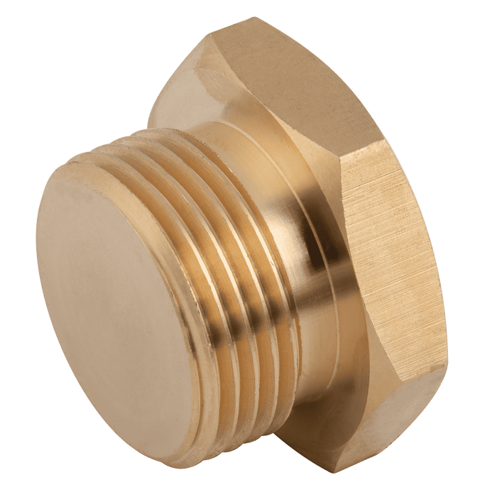 FT Pro - VHPM08 M8 X 1.0 Metric Male Solid Plug - FluidAirFittings