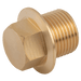 FT Pro 3/8" BSPP Male Flanged Plug VFP17 - FluidAirFittings