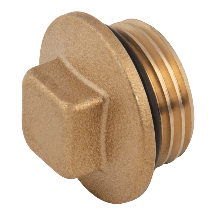 FT Pro 1" BSPP Male Square Head Plug VPQ1 - FluidAirFittings