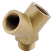 FT Pro 1/8" BSPP Female X 1/8" BSPT Male Equal Y Branch Outlet UP18-18 - FluidAirFittings