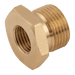 FT Pro M16 X 1.5 Metric Male X 1/4" BSPP Female Bush UP3-14-M16 - FluidAirFittings