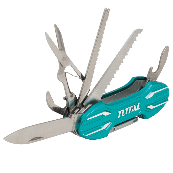 Total Tools Multi Function Knife, 15 Functions THMFK0156 - FluidAirFittings