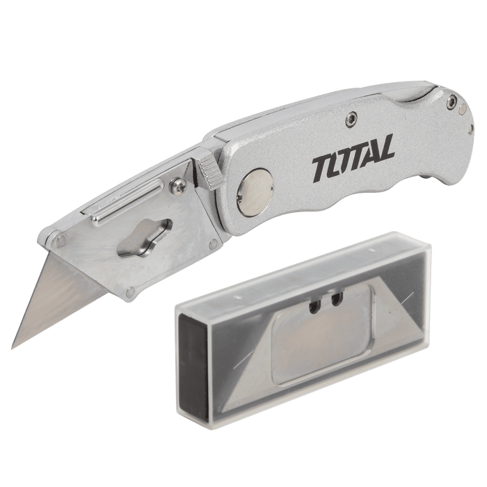 Total Tools Folding Knife, Blade Size 61MM X 19MM THT513613 - FluidAirFittings