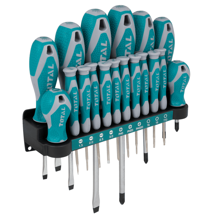 Total Tools Screwdriver/Precision Set, 18 Pieces THT250618 - FluidAirFittings