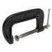 Total Tools 4" Cast Iron-T Shaped Threads, G Clamp THT13141 - FluidAirFittings
