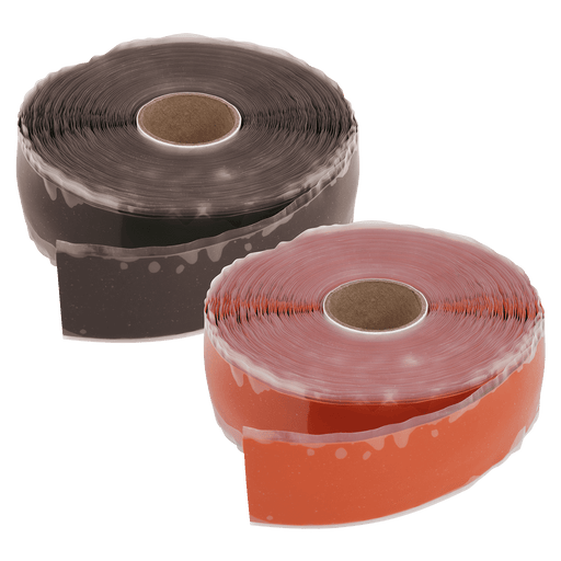 FT Pro - FS-TAPE-25-N-11 Black 25MM W X 11M L Tape Fire Sleeve - FluidAirFittings