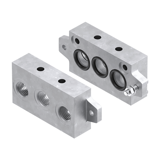 Festo NEV-2DA/DB-ISO End Plate Kit 11306-FESTO - FluidAirFittings