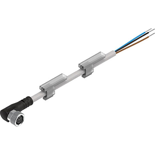 Festo NEBU-M8W3N-K-2.5-LE3 Connecting Cable 541336 - FluidAirFittings