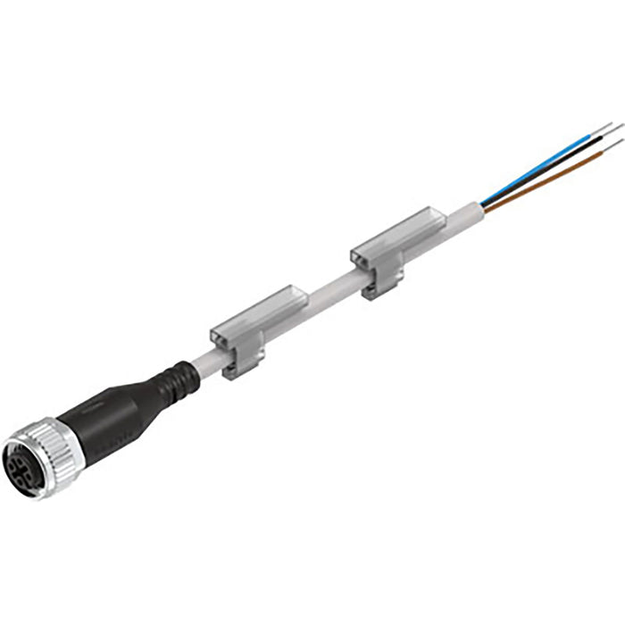 Festo NEBU-M12W5-K-5-LE3 Connecting Cable 541370 - FluidAirFittings