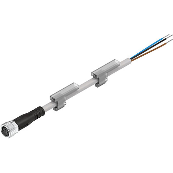Festo NEBU-M8W3-R-2.5-LE3 Connecting Cable 569847 - FluidAirFittings