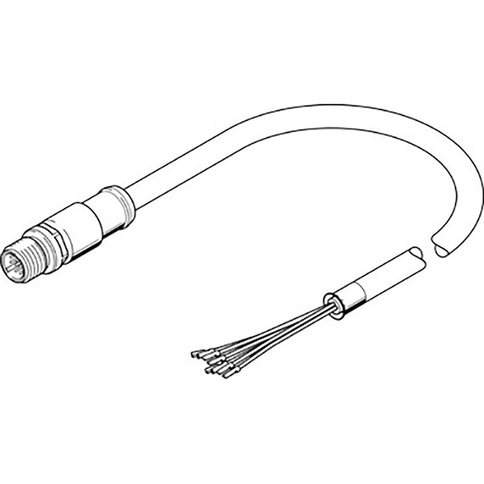 Festo NEBS-SM12G12-E-5-N-LE12 Conn/Cable 3947395 - FluidAirFittings