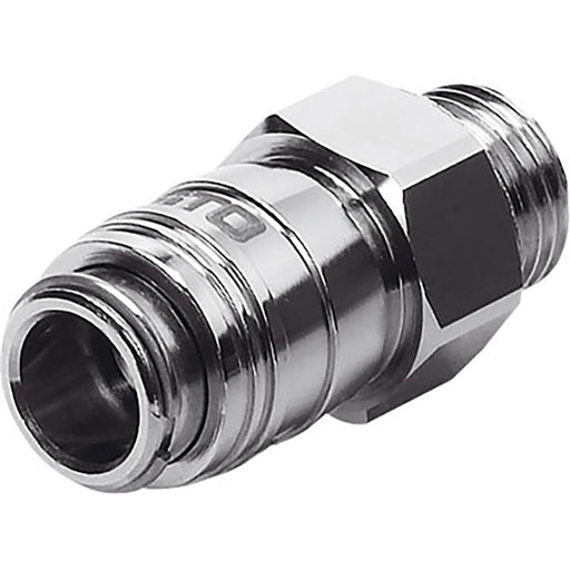 Festo 1/4" BSPP Male Coupling 531626 - FluidAirFittings