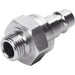 Festo 1/4" BSPP Male Plug 531677 - FluidAirFittings