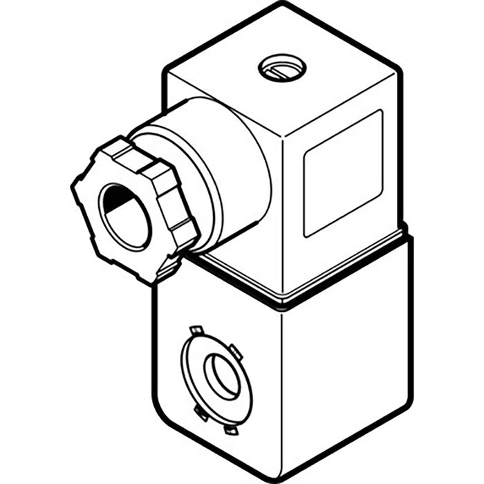 Festo VACN-N-A1-3A-EX2-N Solenoid and Plug 8029138 - FluidAirFittings