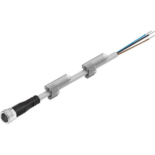 Festo 541334 NEBU-M8G3-K-5-LE3 5M Lead 541334 - FluidAirFittings