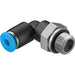 Festo QSL-G3/8-8 Male Stud Elbow Sold in Multiples Of 10 Only 186121 - FluidAirFittings