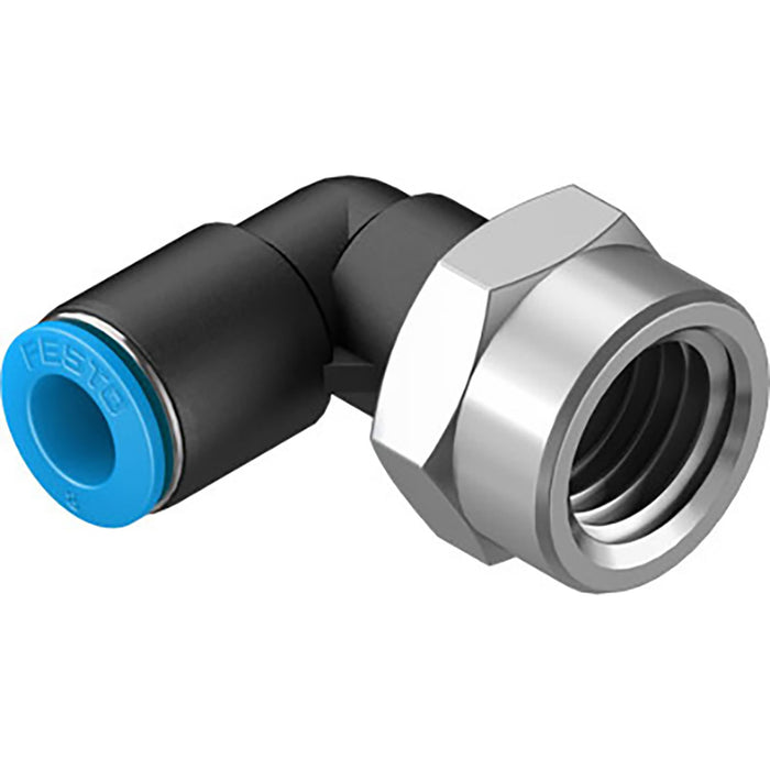 Festo QSLF-1/8-4B Push in Elbow Sold in Multiples Of 10 Only 153273 - FluidAirFittings