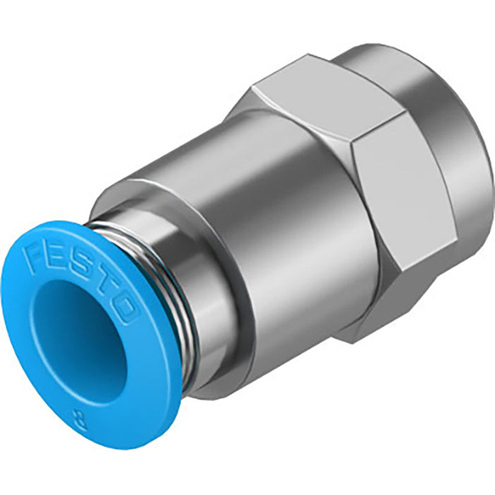 Festo QSF-3/8-12-B-20 BSPP Female Stud Sold in Multiples Of 20 Only 130717 - FluidAirFittings