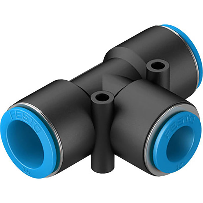Festo QST-10-8-50 Tee Con Push in Sold in Multiples Of 50 Only 130822 - FluidAirFittings