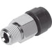 Festo QS-V0-1/2-12 BSPT Male Stud Res to WLD/Spat 160510 - FluidAirFittings