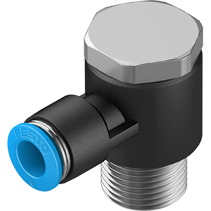 Festo QSLV-1/4-6-100 Single Banjo Sold in Multiples Of 100 Only 130752 - FluidAirFittings