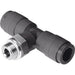 Festo QST-V0-1/4-8 Male Stud Tee On Branch Sold in Multiples Of 10 Only 160525 - FluidAirFittings