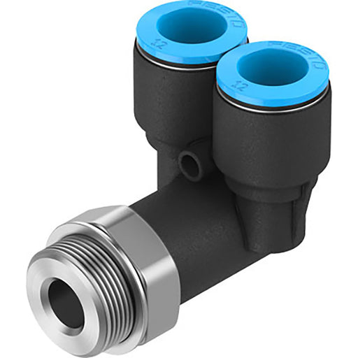 Festo QSYL-G1/8-6 Male Stud Y Elbow 186190 - FluidAirFittings