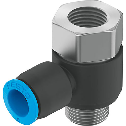 Festo QSTF-G3/8-10 Single Swivel Banjo 186206 - FluidAirFittings
