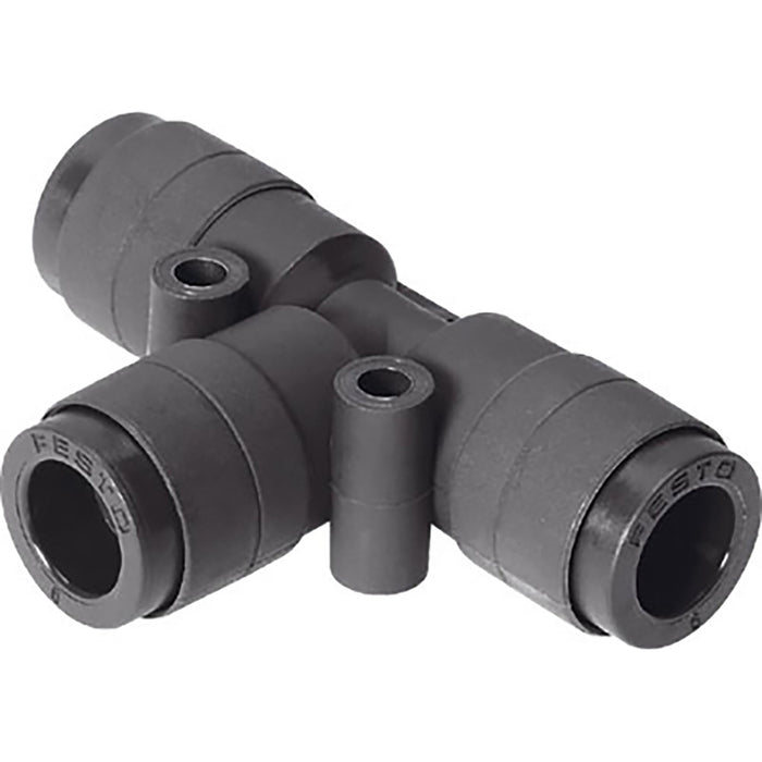 Festo QST-V0-6 Tee Con Push in Res W/Spat Sold in Multiples Of 10 Only 160533 - FluidAirFittings